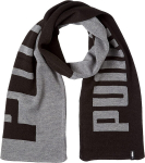 Puma &Scaron;alikas Knit Scarf Black Grey 054057 01 054057 01