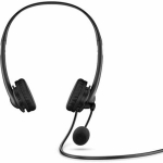 Laisvų rankų įranga Ausinės su mikrofonu HP 428K6AA Juoda