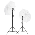 Fotostudijos rinkinys su ap&scaron;vietimo rinkiniu ir fonu