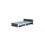 Vaiki&scaron;ka lova su lentyna Aldex Shelf 190x96x72cm