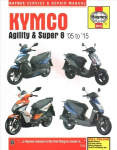 Kymco Agility & Super 8 Scooters (05 - 15): 1995 to 2016