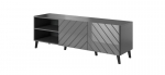 TV spintelė Cama Meble Abeto, 150x42x52 cm, pilka