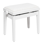 Hidraulinė pianino kėdutė Stagg PBH 390 WHM VWH
