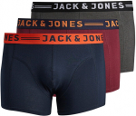 Trumpikės vyrams Jack&Jones Plus Jaclichfield 12147592, įvairių spalvų, 3 vnt.