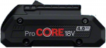 Akumuliatorius Bosch ProCORE 18 V 4,0 Ah Li-ion