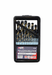 AWTOOLS DRILL METAL HSS M2 KPL. 25 vnt /1.0-13.0mm/ PREMIUM