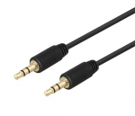Deltaco 00180007, Aux Aux 3.5 mm, 1 m