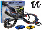 Lenktynių trasa su automobiliais vaikams Lean Toys