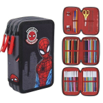 Mokyklinis penalas su priedais Spiderman 43 Dalys