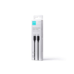 Kabelis USB-C - USB-C, 60W, juodas