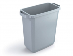 &Scaron;iuk&scaron;lių dėžė rū&scaron;iavimui DURABIN&reg; 60L stačiakampė, pilka sp. (dangtis perkamas atskirai)