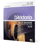 Stygos akustinei gitarai D'Addario EJ13 .011