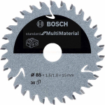 Pjovimo diskas Bosch Standard for Multi Material 2608837752; 85x15 mm; Z30