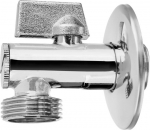 Invena rutulinis atjungiamasis vožtuvas su filtru 1/2" x 3/8"