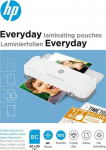 Laminavimo plėvelės blizgios, skirtos vizitinių kortelių formatui HP, 100 vnt.