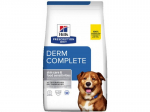 Hill's Prescription Diet Canine Derm Complete į alergijas linkusiems &scaron;unims, 12 kg