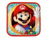 Popierinės lėk&scaron;tės "Super Mario", 23 cm, 8 vnt