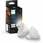 I&scaron;maniojo (Smart TV) ir televizoriaus priedas Connected bulb - PHILIPS HUE - MR16 - White light - Bluetooth compatible - Pack of 2 - Works with App and voice
