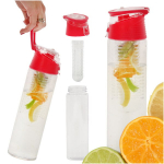 Vandens gertuvė su įdėklu vaisiams Tritan, 800ml