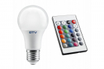 LED lemputė RGBW, GTV, LD-PC2A60RGBW-9W