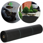 Agrotekstilė nuo piktžolių Springos AG0035 90 g/m&sup2; 1,1x50 m, juoda