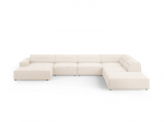 Mink&scaron;tas kampas Windsor & Co Lupus, smėlio spalvos