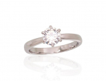 Sidabrinis žiedas Diamond Sky "Juno III" DS01G370