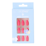 Dirbtiniai nagai Bling Ombre, 24 vnt.