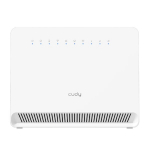 Cudy LT500E AC1200 4G LTE Cat4 mar&scaron;rutizatorius dviejų juostų WiFi Nano SIM VPN Mesh palaikymas baltas
