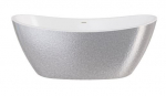 Vonia Besco Ayla Glam Silver, 170 x 80 cm, su auksiniais dangteliais