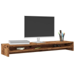 Monitoriaus stovas, sendintos medienos, 100x24x13 cm, mdp