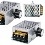 Įtampos reguliatorius 230V AC 4000W &ndash; Didelė galia, Tikslus potenciometras, Su saugikliu