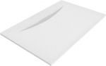 Stačiakampis du&scaron;o padėklas Mexen Egon SMC, 140 x 80 cm, White