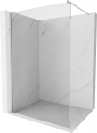 Walk-in du&scaron;o sienelė Mexen Kioto, Brushed nickel, skaidrus stiklas, 120 x 200 cm