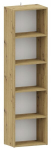 Atvira Biuro Knygų Spinta Bodo Dual Oak Artisan Knygų Segtuvams