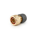 Greita jungtis 3/4" su STOP funkcija Bradas BRASS SOFT, žalvaris