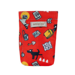 Ekskrementų mai&scaron;elių dozatorius Amiplay Amik TravelDog, 6x2x11 cm, raudonas