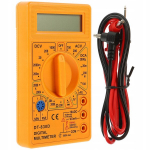 Multimetras DT-830D &ndash; LCD ekranas, Universalus naudojimas, DC/AC įtampos matavimas