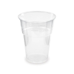 PLA puodelis 300 ml, &oslash; 84 mm, 50 vnt.