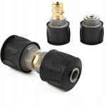 Pakaitinė dalis auk&scaron;to slėgio žarnos adapteris K&auml;rcher K2-K7 &ndash; Click jungtis, Sriegis M22x1,5 mm