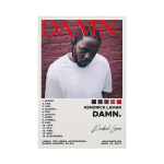 Kendrick Lamar Damn plakatas