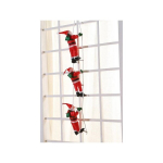 Kalėdų Senelis lipa virvinėmis kopėčiomis - 150cm