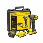 Belaidė smūginė sukiruoklė - 18V - STANLEY FATMAX V20 - SFMCF830D2K-QW - Be&scaron;epetė - 230Nm - 2 akumuliatoriai 2 Ah + kroviklis 1,25 A