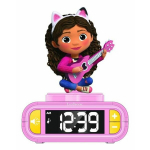 Gabby and the Magic House Digital Alarm Clock with Night Light and Sound Effects