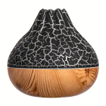 Vulkano formos USB drėkintuvas ir aromadifuzorius, Juoda