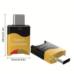 Type C kortelių skaitytuvas USB3.1 OTG adapteris.