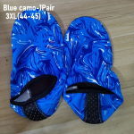 Lengvi vandens batai kojinės, Blue Camo