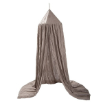 Pakabinamas baldakimas BabyTrold Markland Pure Muslin, pilkas