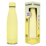 Metalinis buteliukas, CoolPack, pastelinės geltonos spalvos, 500 ml