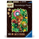 Medinis dėlionė - RAVENSBURGER - Didelė - 150 dalių - Juoda - Vaikams nuo 6 metų